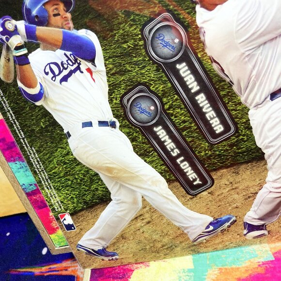 NEW LOS ANGELES LA DODGERS FATHEAD MLB TEAM SET MATT KEMP ETHIER KERSHAW - Picture 7 of 9